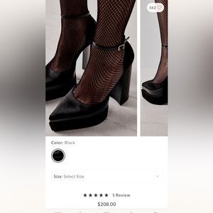 Free People x Jeffrey Campbell Rosie Platform Pumps